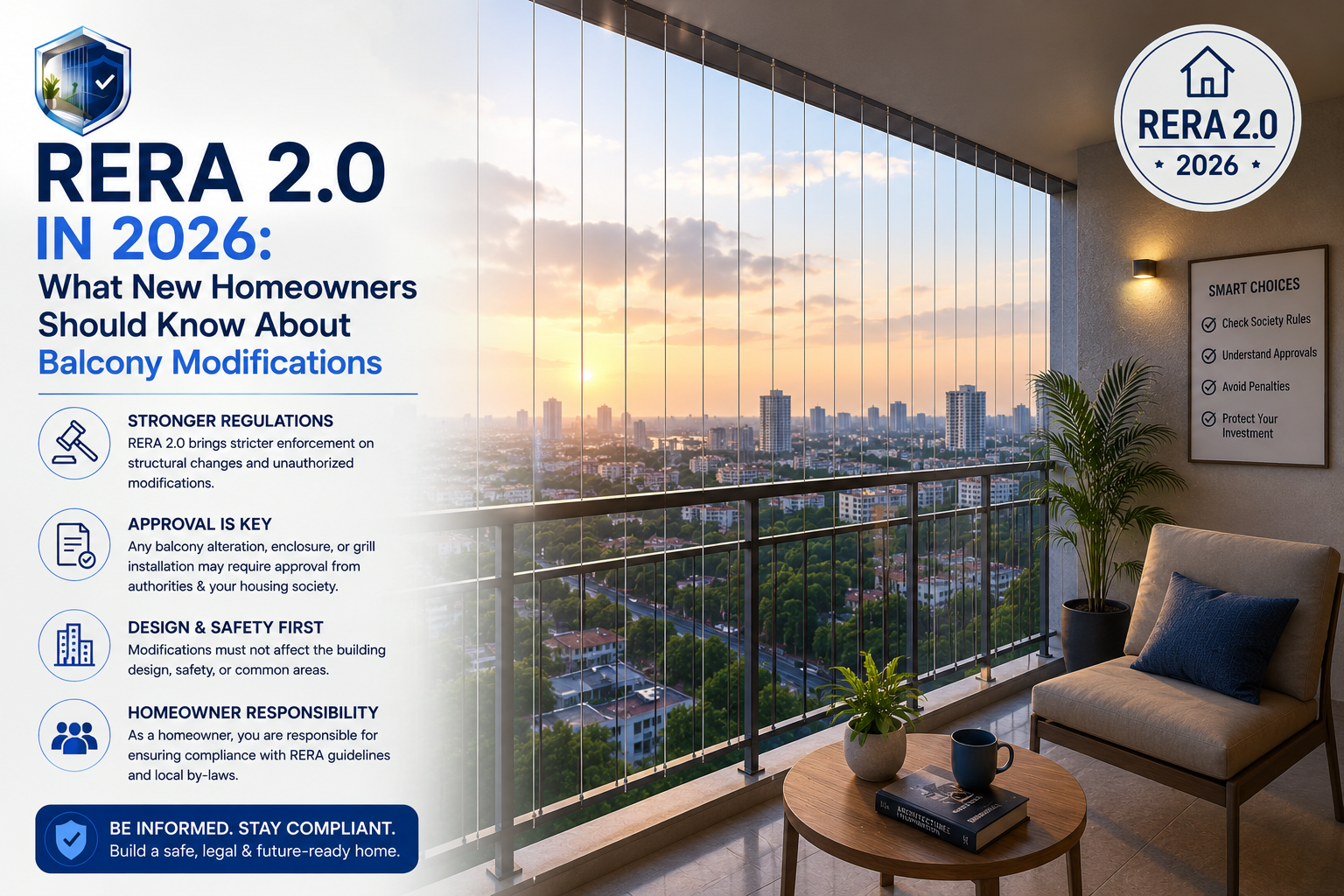 RERA 2.0 in 2026: What New Homeowners Should Know About Balcony Modifications